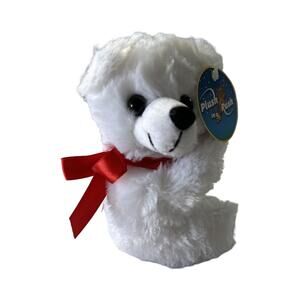 White Bear for Bud Vase